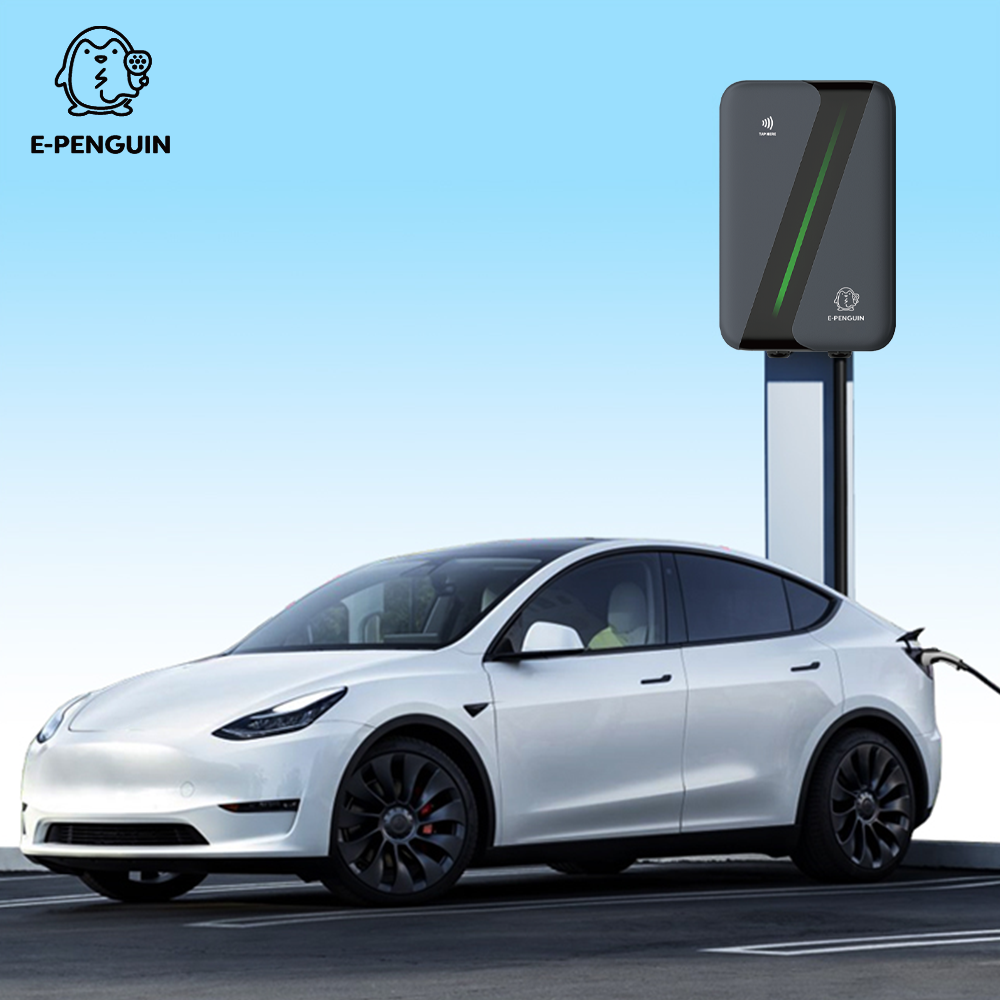 Little Penguins Type 2 EV Charging Station 32A 22KW THREE Phase with 5M Cable - AU STOCK/WTY