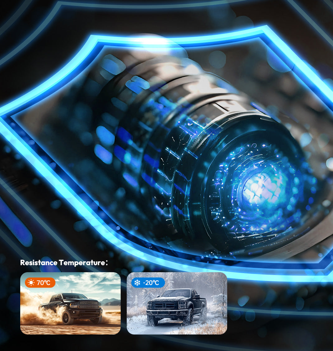 BOTSLAB 4K Dash Cam Front and Rear, 2K Rear Camera, Night Vision, ADAS, 64 GB SD