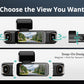 BOTSLAB 4 Channel Dash Cam, 3K Front and FHD*3, 128G SD, Night, GPS, WIFI, APP