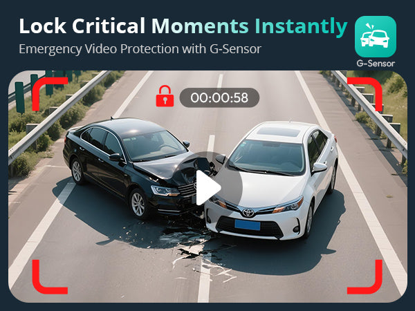 BOTSLAB 4K Dash Cam Front and FHD Rear Camera, Night Vision, ADAS,GPS,WIFI, 64GB