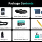 BOTSLAB 4K Dash Cam Front and FHD Rear Camera, Night Vision, ADAS,GPS,WIFI, 64GB