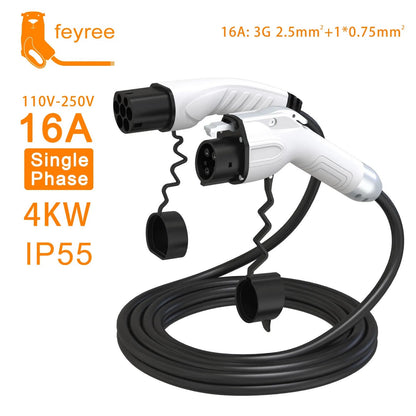 Type1 to Type2 5 Meters Cable for EV 16A/32A - AU STOCK/WTY