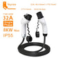 Type1 to Type2 5 Meters Cable for EV 16A/32A - AU STOCK/WTY